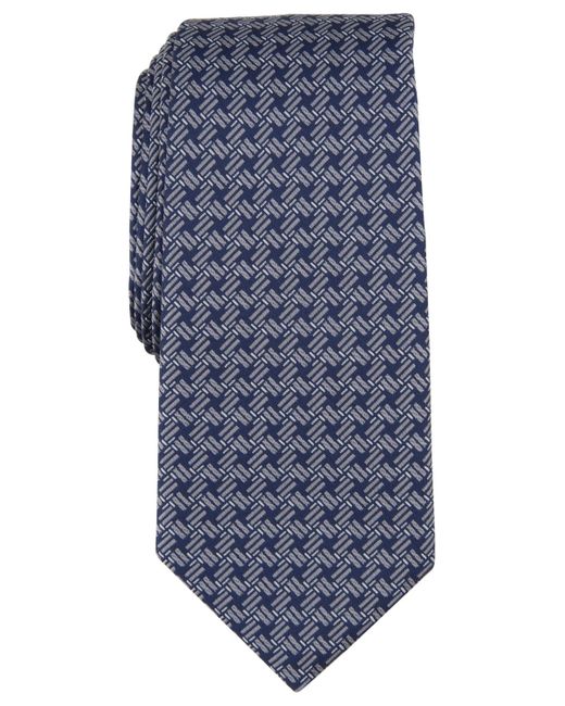 Alfani Blue Tolbert Patterned Tie for men