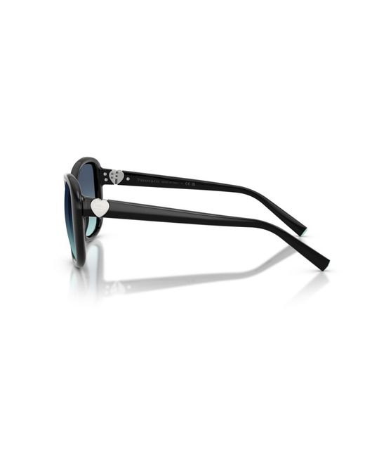 Tiffany & Co Blue Rectangle Sunglasses