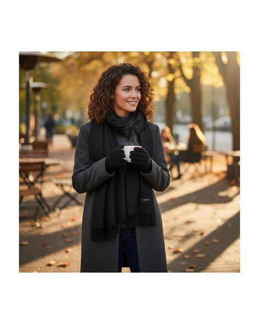 Helios Blue Stylish Warmth Scarf