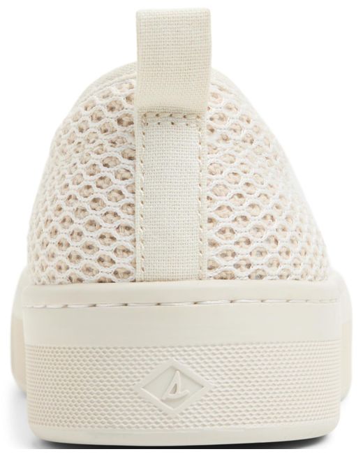 Sperry Top-Sider White Candy2 Lace-to-toe Flat Sneakers