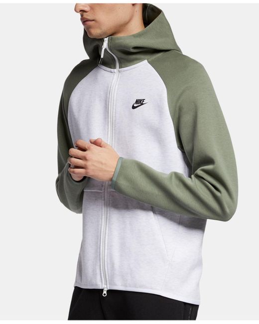 Nike Multicolor Tech Fleece Color - Block Hoodie for men