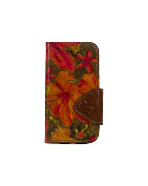 Patricia Nash Michele Leather Wallet Iphone 13 Case in Red Lyst