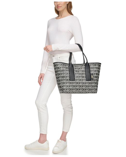 DKNY Grayson Large Tote in Black Lyst