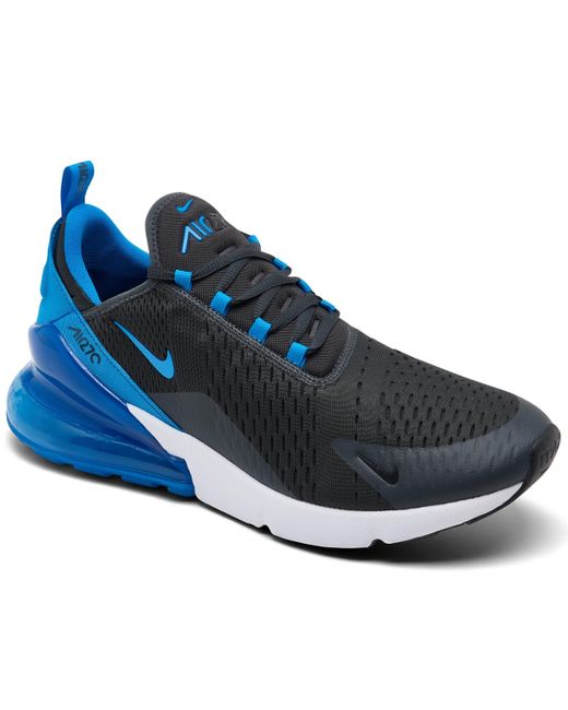 Nike Blue Air Max 270 Casual Sneakers From Finish Line for men