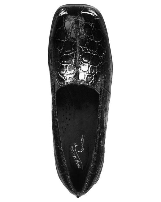 Easy Street Black Purpose Flats