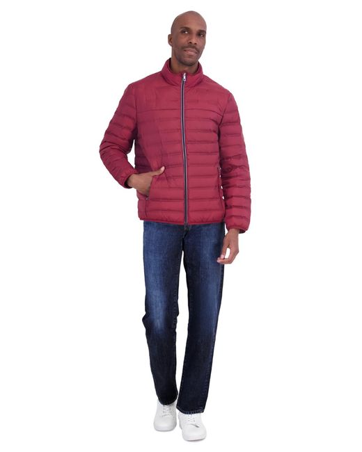 Tommy Hilfiger Red Real Down Packable Jacket for men