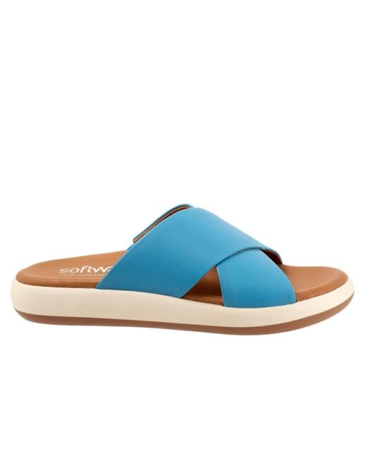 Softwalk® Blue Jesi Sandal