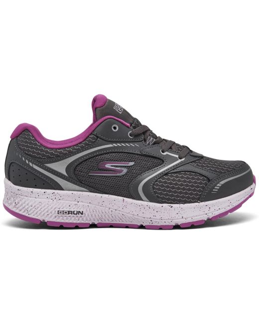 Skechers Gray Go Run Consistent Dynamic Energy Running Sneakers From Finish Line