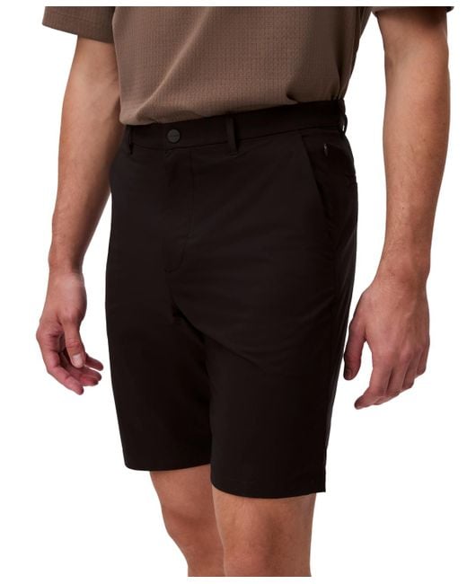 Calvin Klein Brown Classic 9" Tech Shorts for men