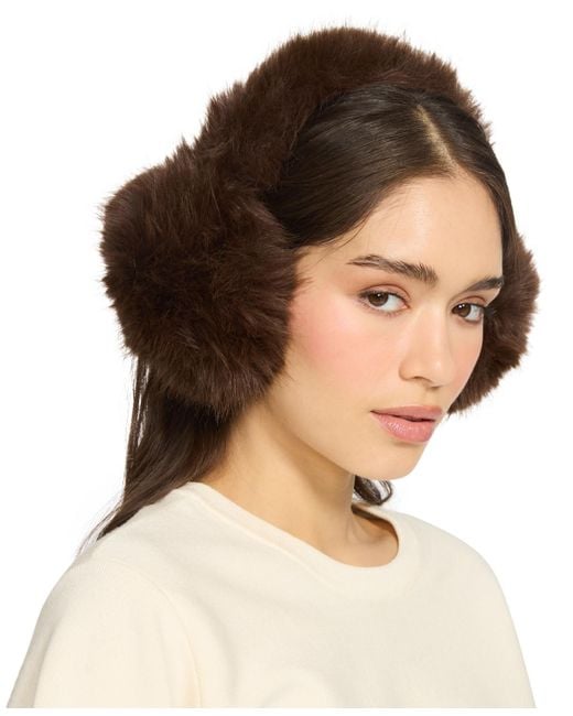 Steve Madden Brown All-over Earmuffs