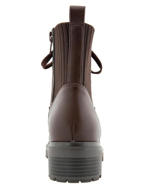 BCBGeneration Brown Mari Combat Boot