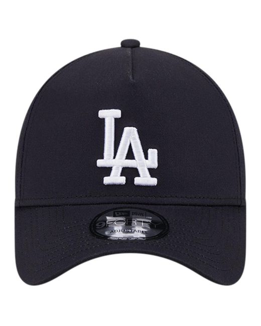 KTZ Blue Los Angeles Dodgers Team Color A-frame 9forty Adjustable Hat for men