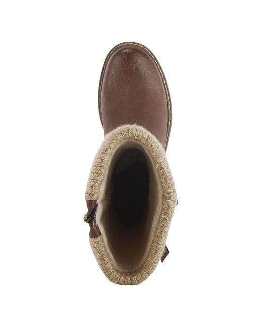 Spring Step Brown Acaphine Water-resistant Booties