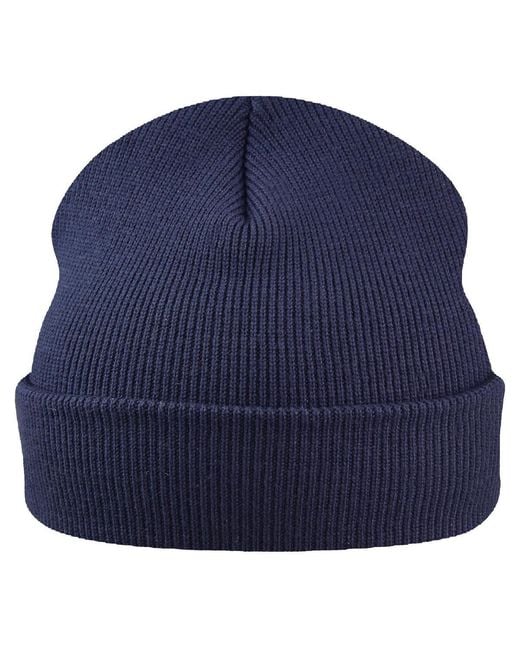 Kangol Blue Acrylic Cuff Pull-on Pull-ons & Beanies for men