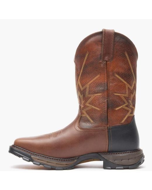 Durango Brown Maverick Xp Ventilated Western Work Boot for men