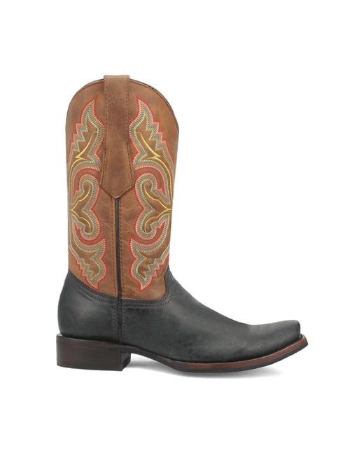 Dingo White True Grit Leather Boot for men