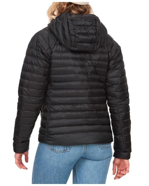 Marmot Black Hype Down Filled Puffer Jacket