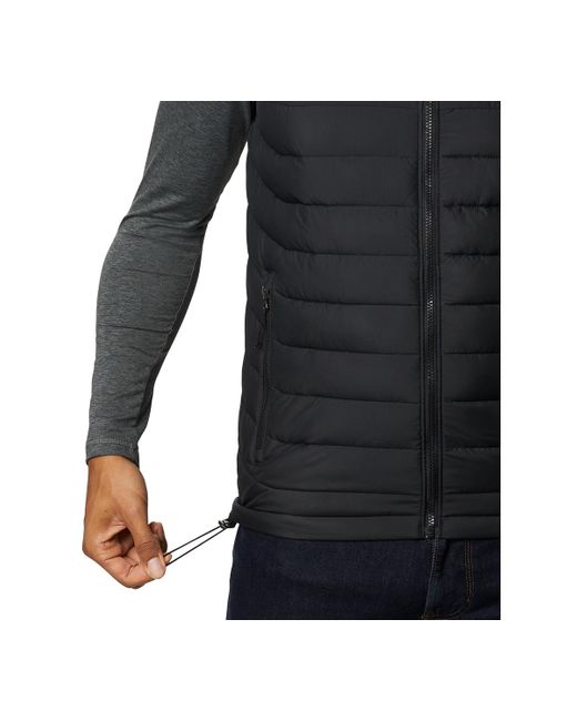 Columbia Blue Powder Lite Ii Vest for men