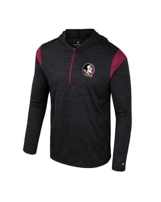 Colosseum Athletics Blue Florida State Seminoles Dozer Half-zip Windshirt for men