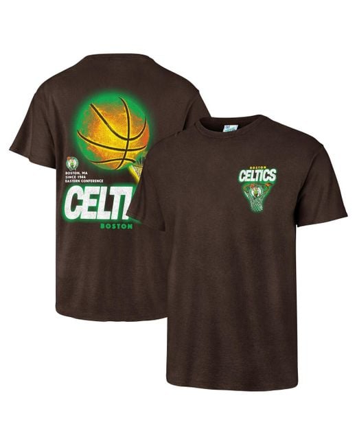 '47 Green 47 Brand Boston Celtics Vintage-like Tubular dagger Tradition Premium T-shirt for men