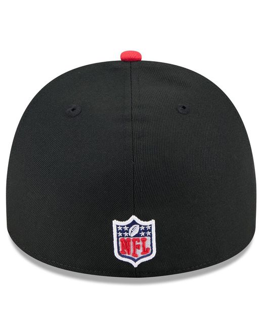KTZ Multicolor Black/red Kansas City Chiefs 2025 Nfl Draft On Stage A-frame 59fifty Fitted Hat for men