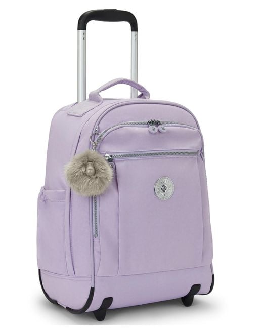 Kipling Purple Gaze Rolling Backpack
