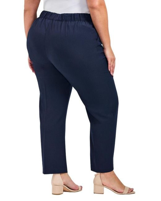 Avenue Blue Plus Size Cool Hand Pull On Pant
