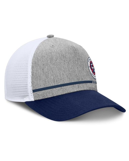 Fanatics Blue New England Revolution Low Block Trucker Adjustable Hat for men