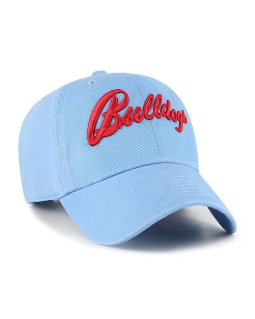 '47 Blue Fresno State Bulldogs Vault Clean Up Adjustable Hat for men