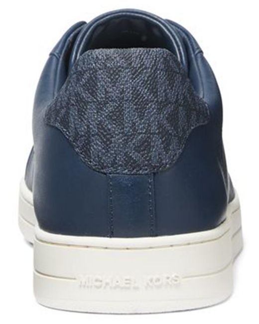 Michael Kors Blue Keating Slip-on Leather Sneaker for men