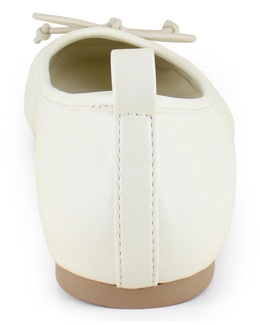 BCBGeneration White Emry Ballet Flat