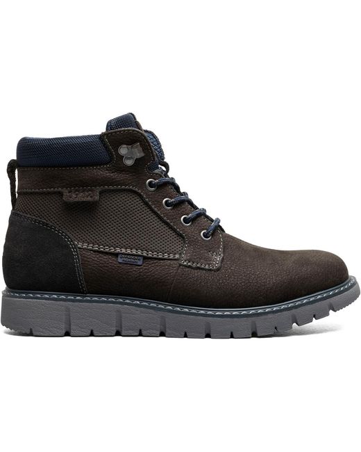 Nunn Bush Black Karnak Plain Toe Boot for men