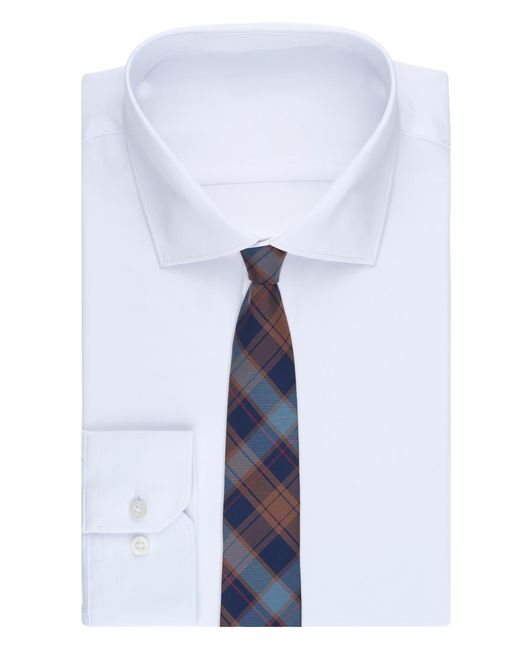 Club Room Blue Promenade Plaid Tie for men