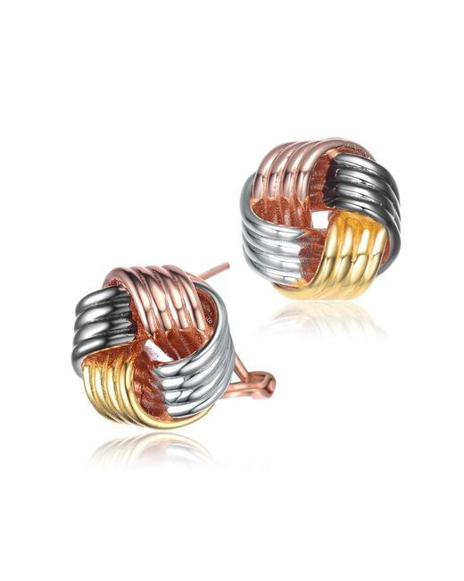 Genevive Jewelry White Sterling Silver