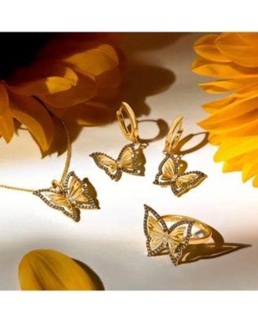 Le Vian Metallic Chocolate Diamond Nude Diamond Butterfly Ring Earrings Necklace