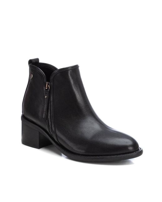 Xti Black Casual Booties By