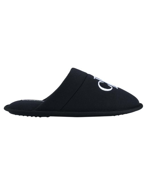Calvin Klein Blue Xenith Round Toe Slip-on Slippers for men
