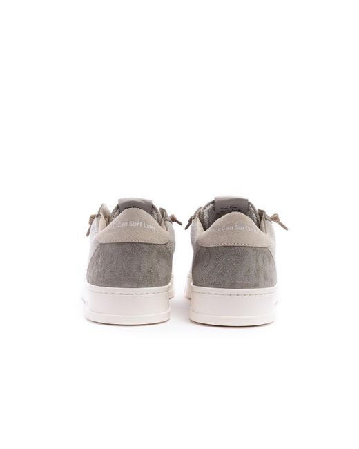 P448 Gray Jack Lace Up Sneakers for men