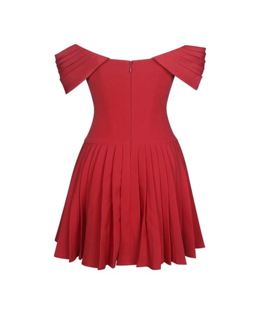 sachin and babi light blue dress Red Mini Dresses main image 1
