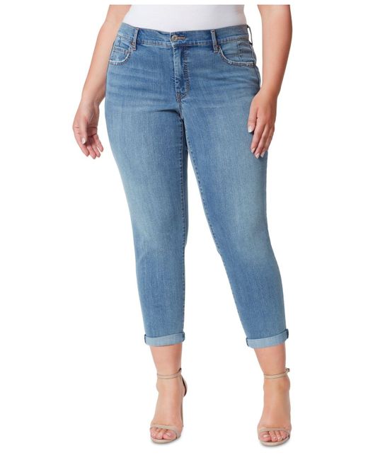 Jessica Simpson Denim Trendy Plus Size Mika Best Friend Skinny Jeans in ...
