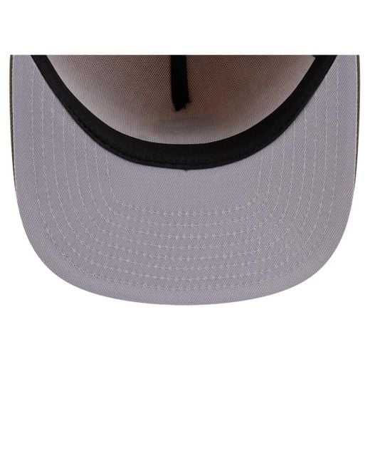 KTZ Natural Light Beige/olive Chicago White Sox Two-tone Color Pack A-frame 59fifty Fitted Hat