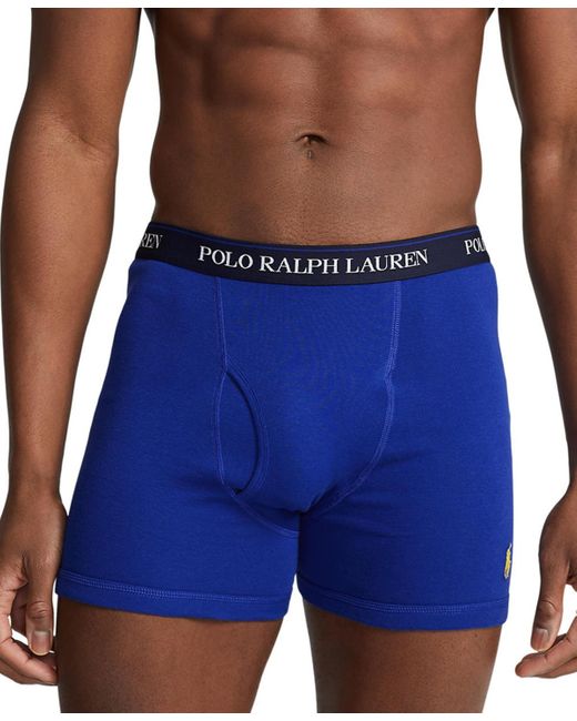 Polo Ralph Lauren Men's Microfiber Boxer Briefs - Macy's