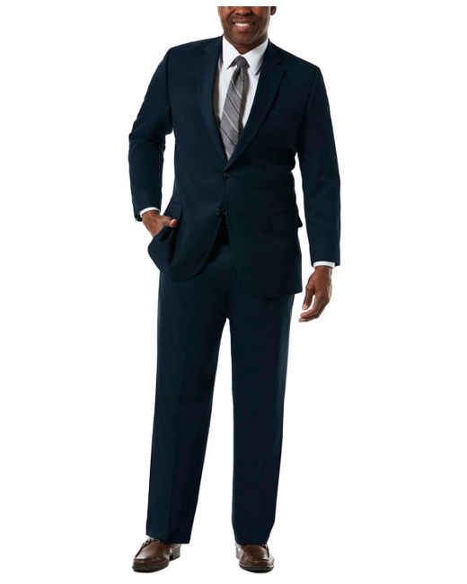Haggar Blue Big And Tall Classic Suit Separates Jacket for men