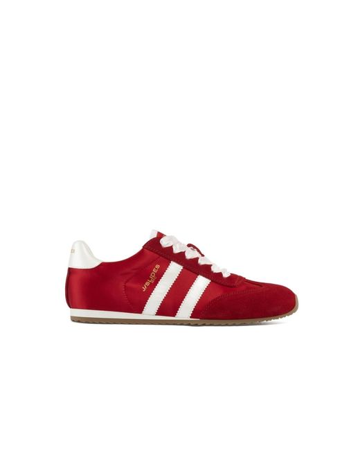 J/Slides Red peggy Sneaker
