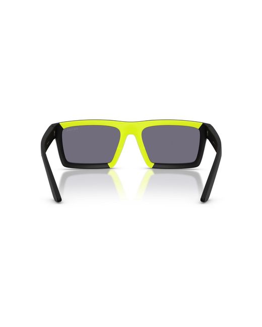 Prada Linea Rossa Brown Large Sunglasses for men