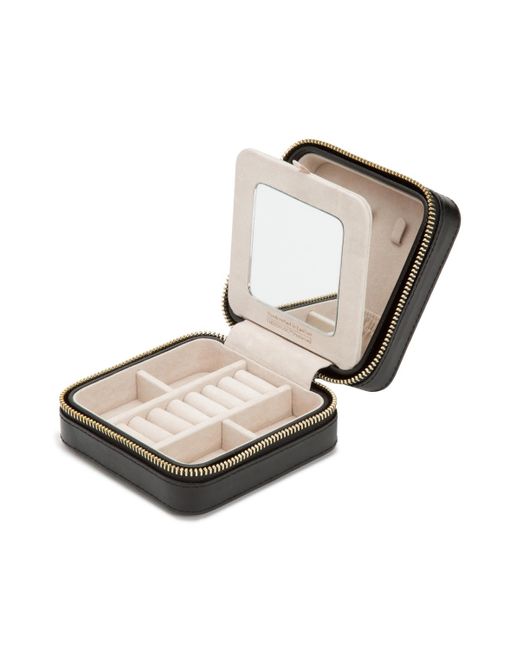 Wolf Caroline Zip Travel Jewelry Case in Red Lyst