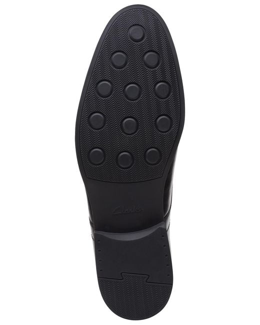 Clarks Black Whiddon Pace Oxfords for men