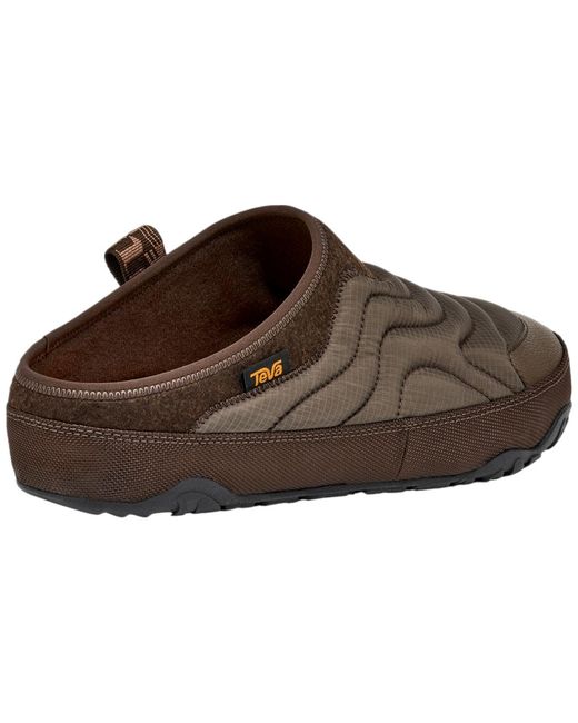 Teva Brown Reember Terrain Quilted Clogs for men