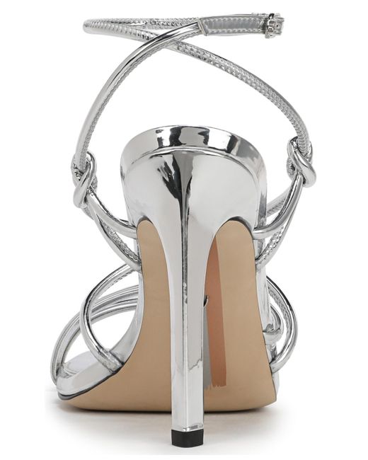 Sam Edelman White Isadora Strappy Sandals