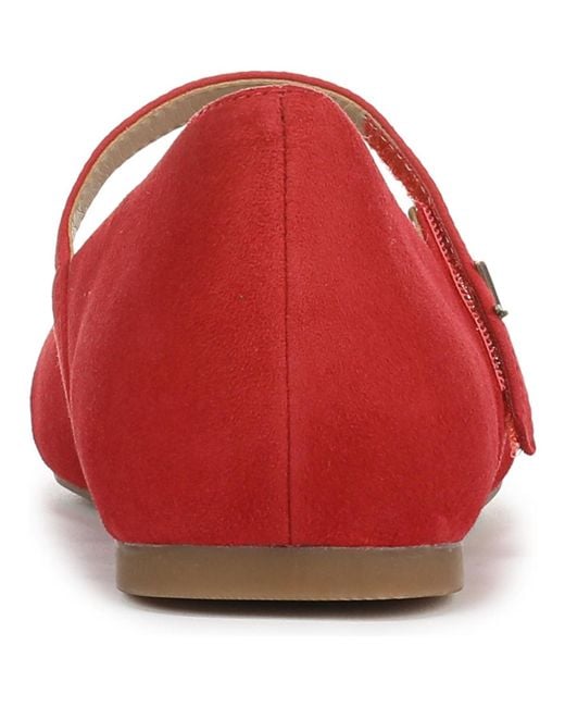 Vionic Red Alameda Mary Jane Flats